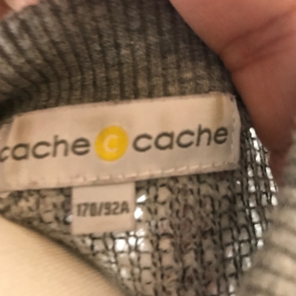 Cache Cache “La Vie en Rose” Sweater Size M - Picture 3 of 5